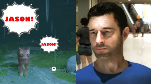 按下Y喊Jason？《Stray》喵叫被魔性迷因覆盖 玩家向《暴雨杀机》经典QTE致敬(图1)